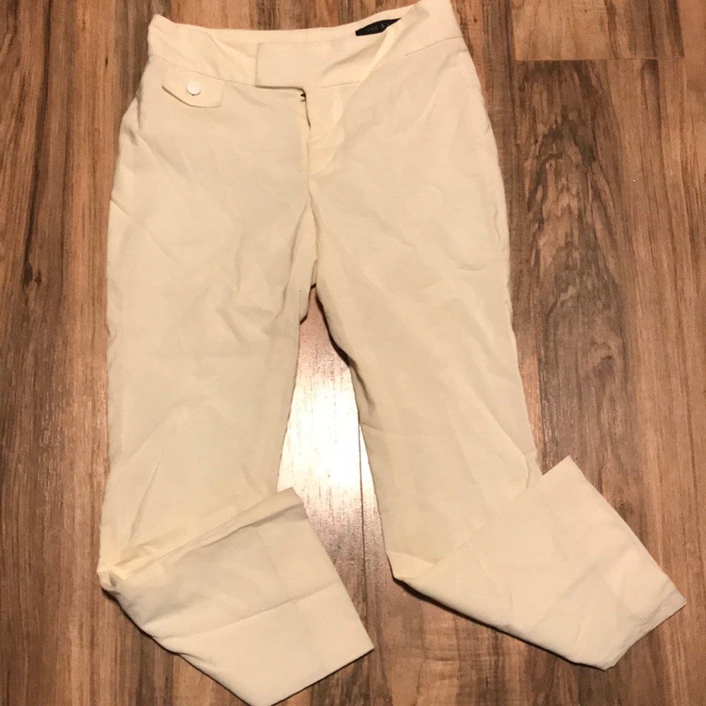 Rag & Bone cream pants